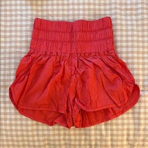 Red Women's Shorts